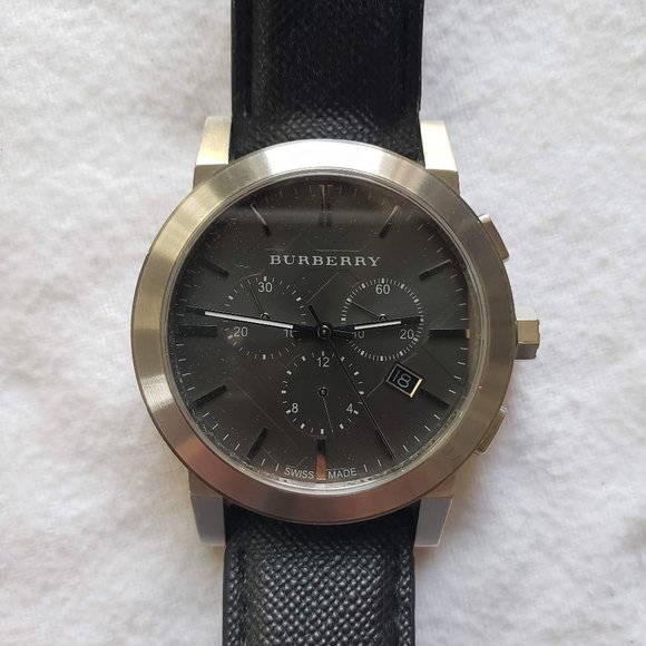 Burberry The City BU9362 AUTHENTIC Men's Swiss - Picture 1 of 9